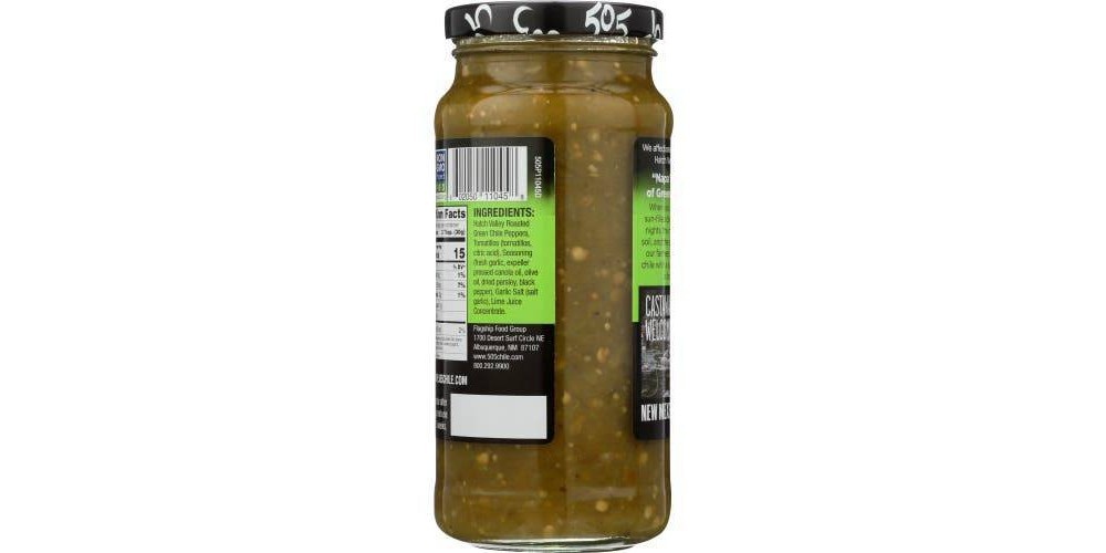 slide 2 of 4, 505 Southwestern Green Chile Salsa with Tomatillo, Garlic & Lime, 16 oz