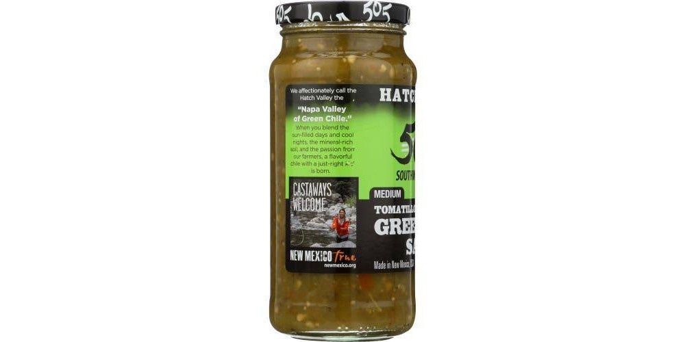 slide 3 of 4, 505 Southwestern Green Chile Salsa with Tomatillo, Garlic & Lime, 16 oz