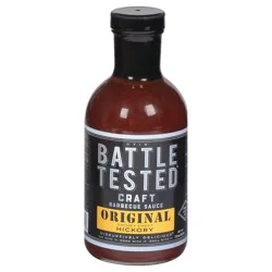 Battle Tested Craft Original Smokey Sweet Hickory Barbecue Sauce 19 oz