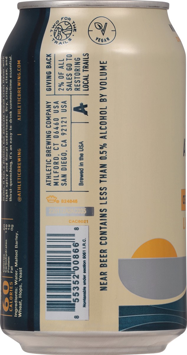 slide 6 of 13, Athletic Brewing Light Copper Beer 12 fl oz, 12 fl oz