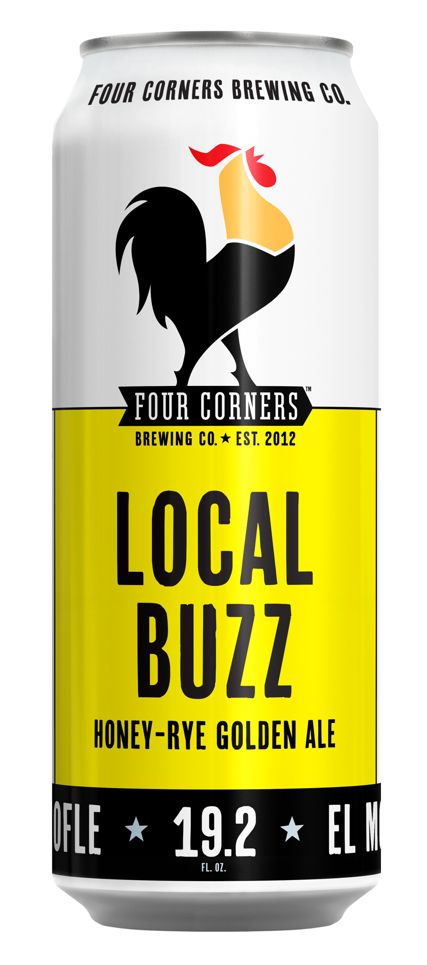 slide 1 of 5, Four Corners Local Buzz Golden Ale Craft Beer, 19.2 fl oz Can, 5.0% ABV, 19.20 fl oz