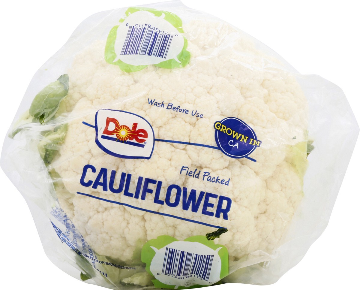 slide 5 of 9, Dole Cauliflower, 1 ct