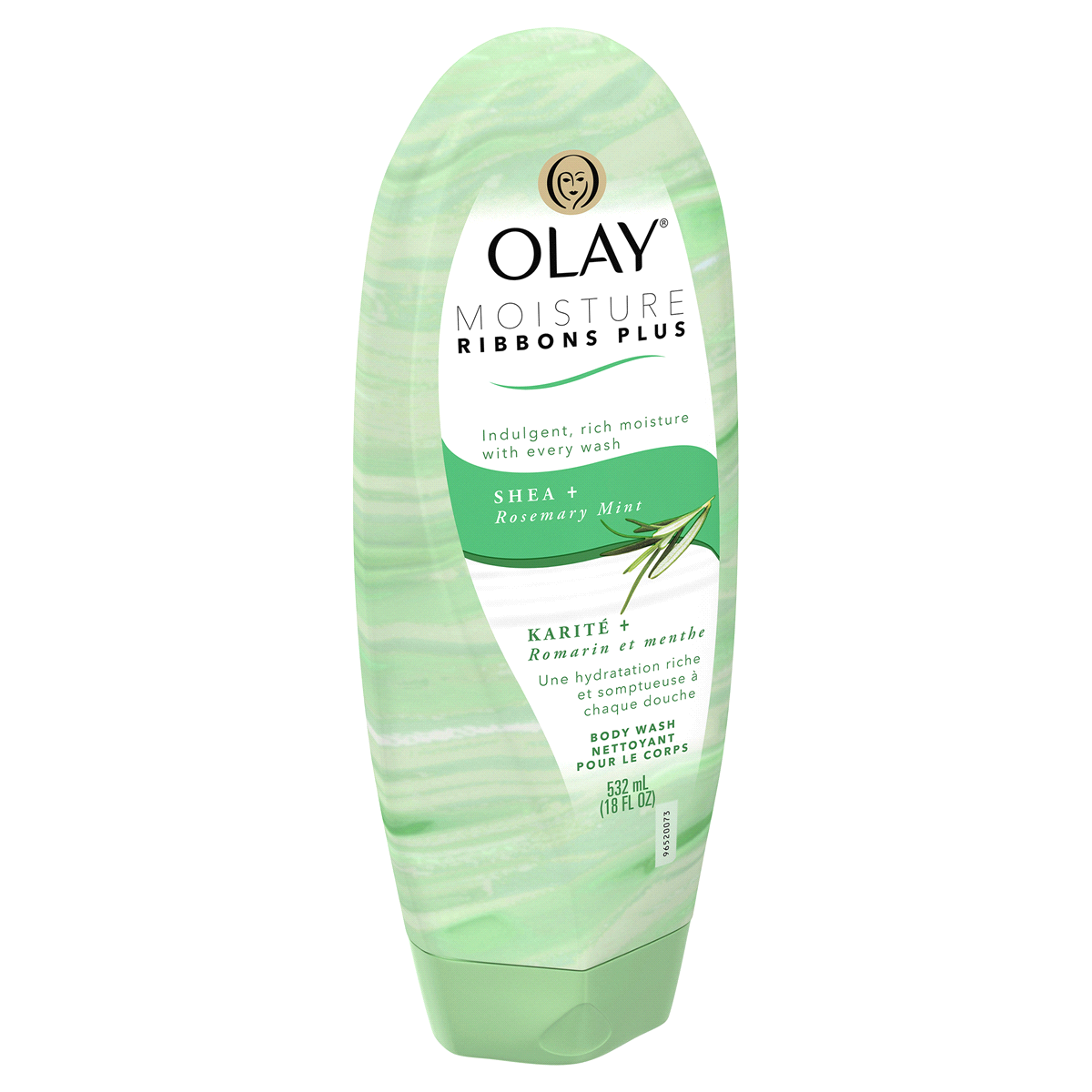 Olay Moisture Ribbons Plus Shea + Rosemary Mint Body Wash 18 fl oz Shipt