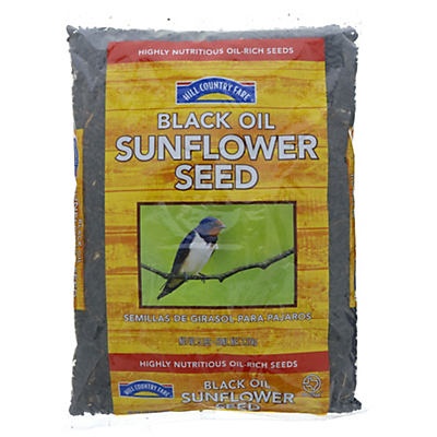 slide 1 of 1, Hill Country Fare Black Oil Sunflower Seed Bag, 5 lb