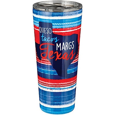 slide 1 of 1, Haven & Key Serape Texas Tacos Stainless Steel Tumbler, 16 oz