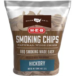 H-E-B Natural Hickory Wood Smoking Chips