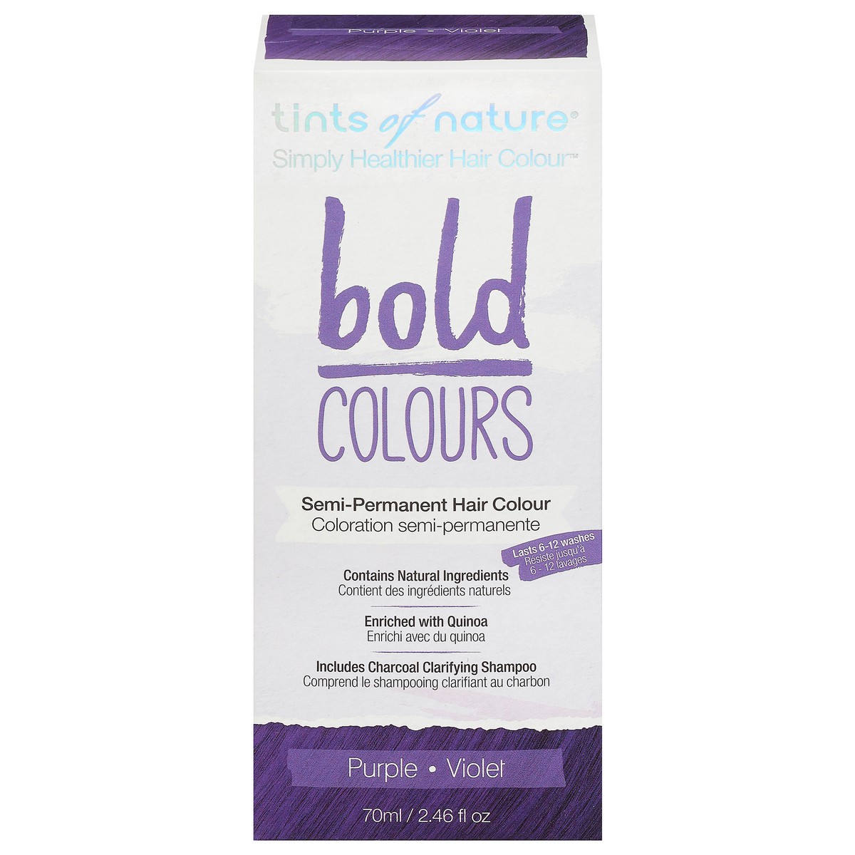 slide 1 of 9, Tints Of Nature Hair Bold Purple, 1 ct