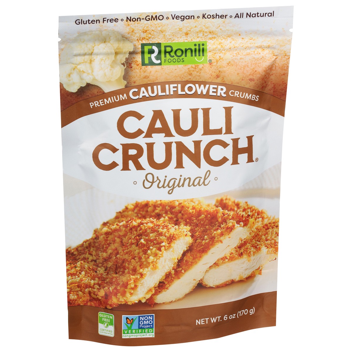slide 7 of 13, Ronili Foods Cauli Crunch Premium Original Cauliflower Crumbs 6 oz, 6 oz