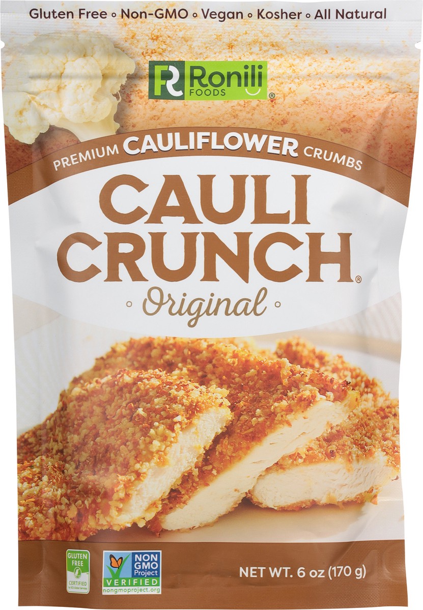 slide 2 of 13, Ronili Foods Cauli Crunch Premium Original Cauliflower Crumbs 6 oz, 6 oz