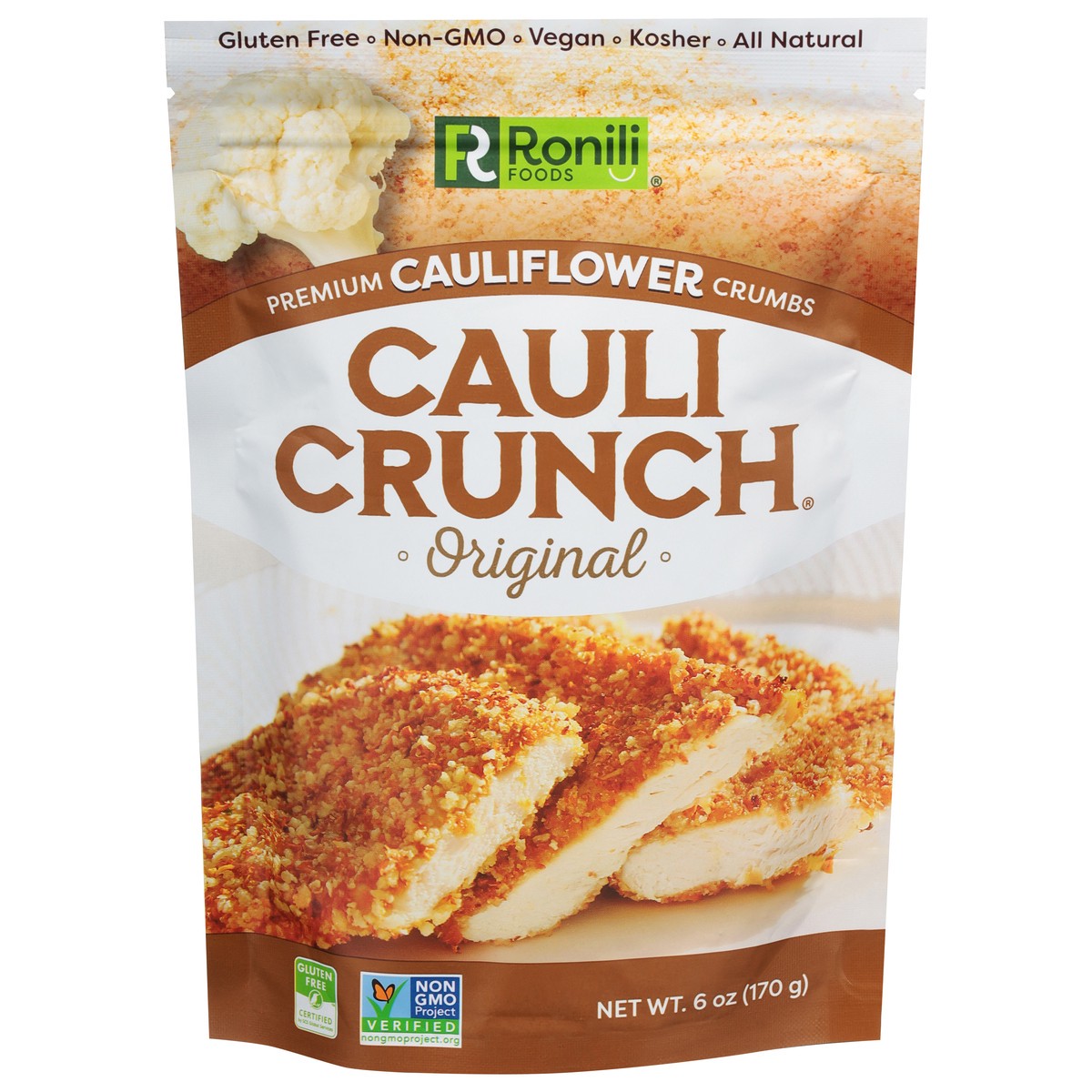 slide 12 of 13, Ronili Foods Cauli Crunch Premium Original Cauliflower Crumbs 6 oz, 6 oz