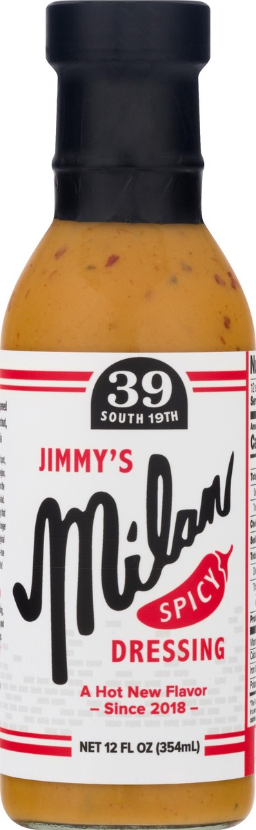 slide 3 of 11, Jimmy's Milan Spicy Dressing 12.0 oz, 12 fl oz
