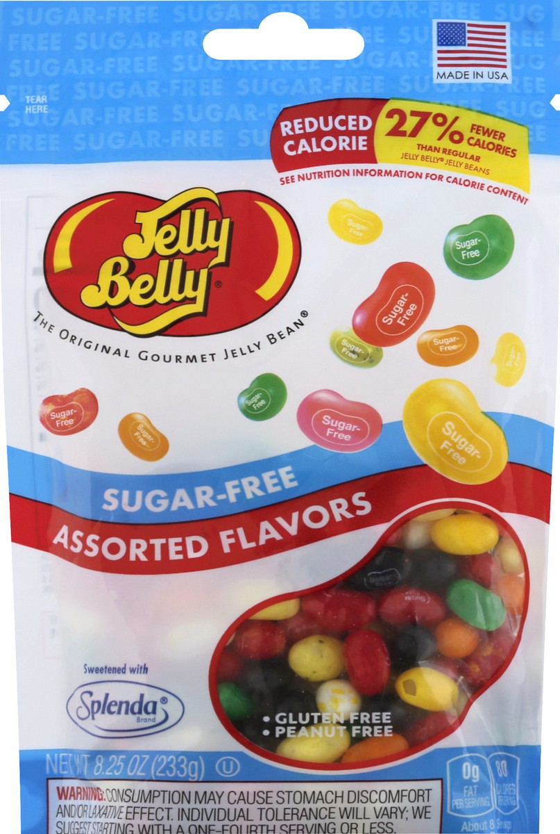slide 5 of 7, Jelly Belly Sugar-Free Jelly Beans, 8.25 oz Pouch Bag, 8.25 oz