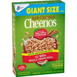 General Mills Apple Cinnamon Cheerios Giant Size Cereal 26.9 oz
