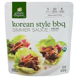 Simply Organic Korean Bbq Sauce Org