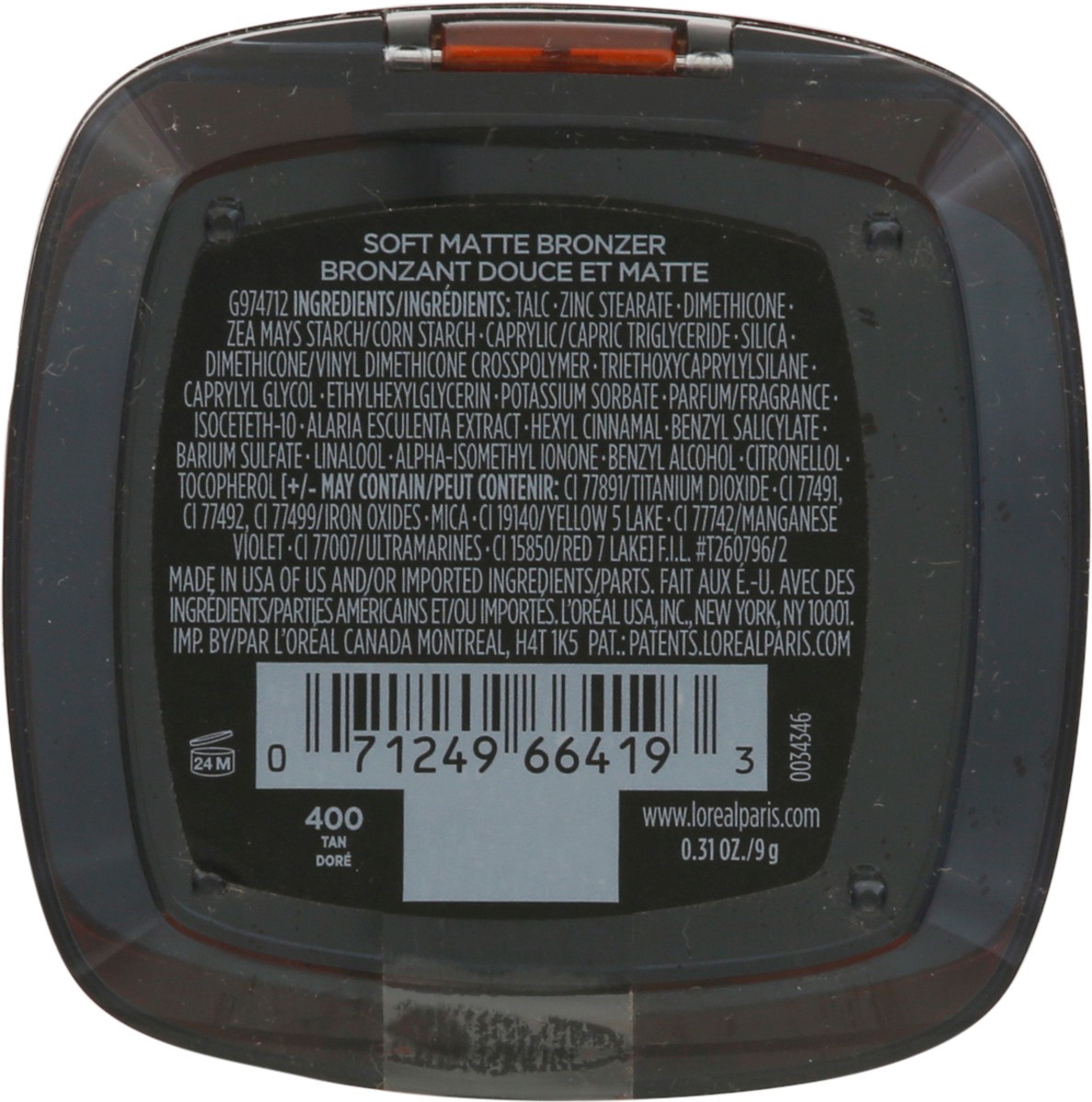 slide 7 of 9, L'Oréal Infallible Bronzer Fair, 0.31 oz