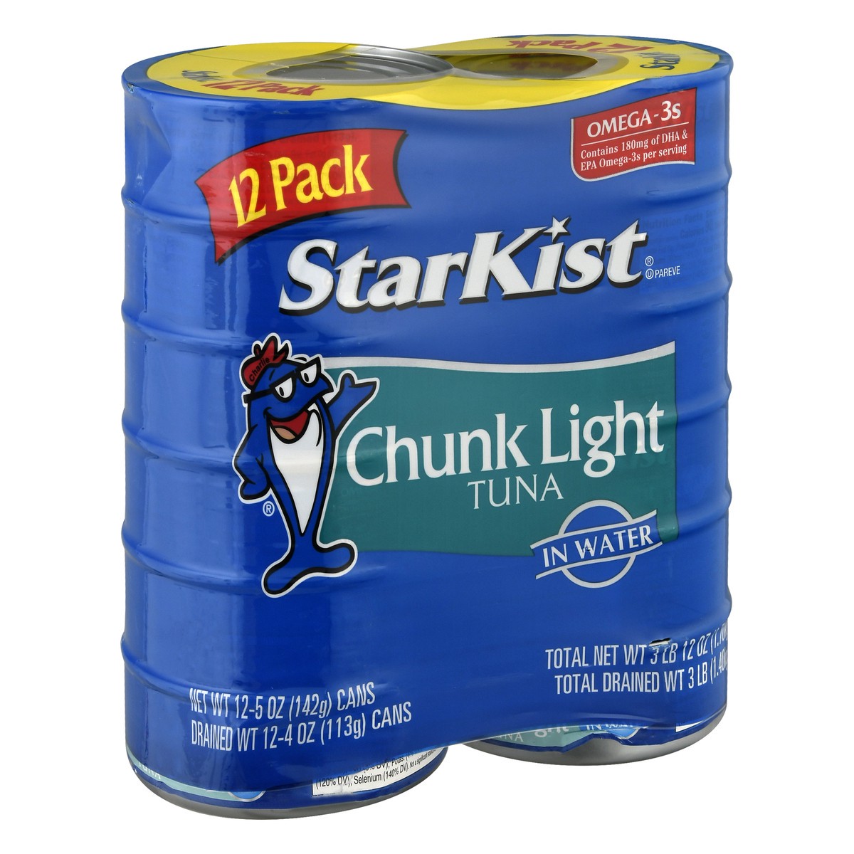 slide 9 of 10, StarKist Chunk Light Tuna in Water 12-5 oz, 12 ct