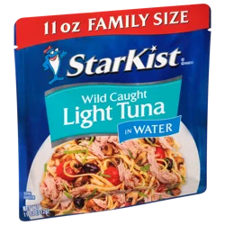 StarKist Light Tuna in Water Family Size Pouch - 11 oz