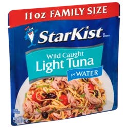 StarKist Light Tuna in Water Family Size Pouch - 11 oz