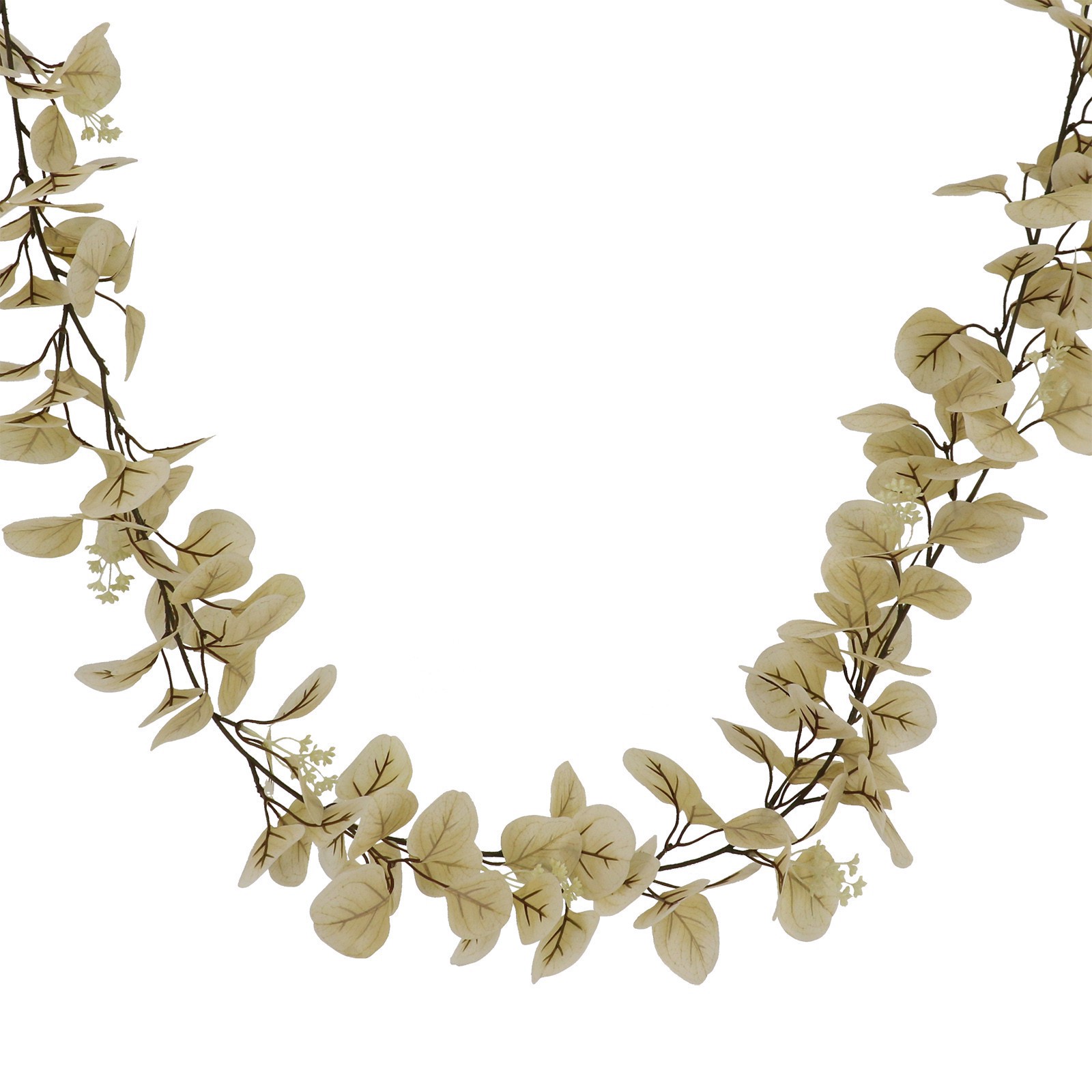 slide 2 of 2, 6ft. Cream Eucalyptus Garland By Ashland, 6 ft