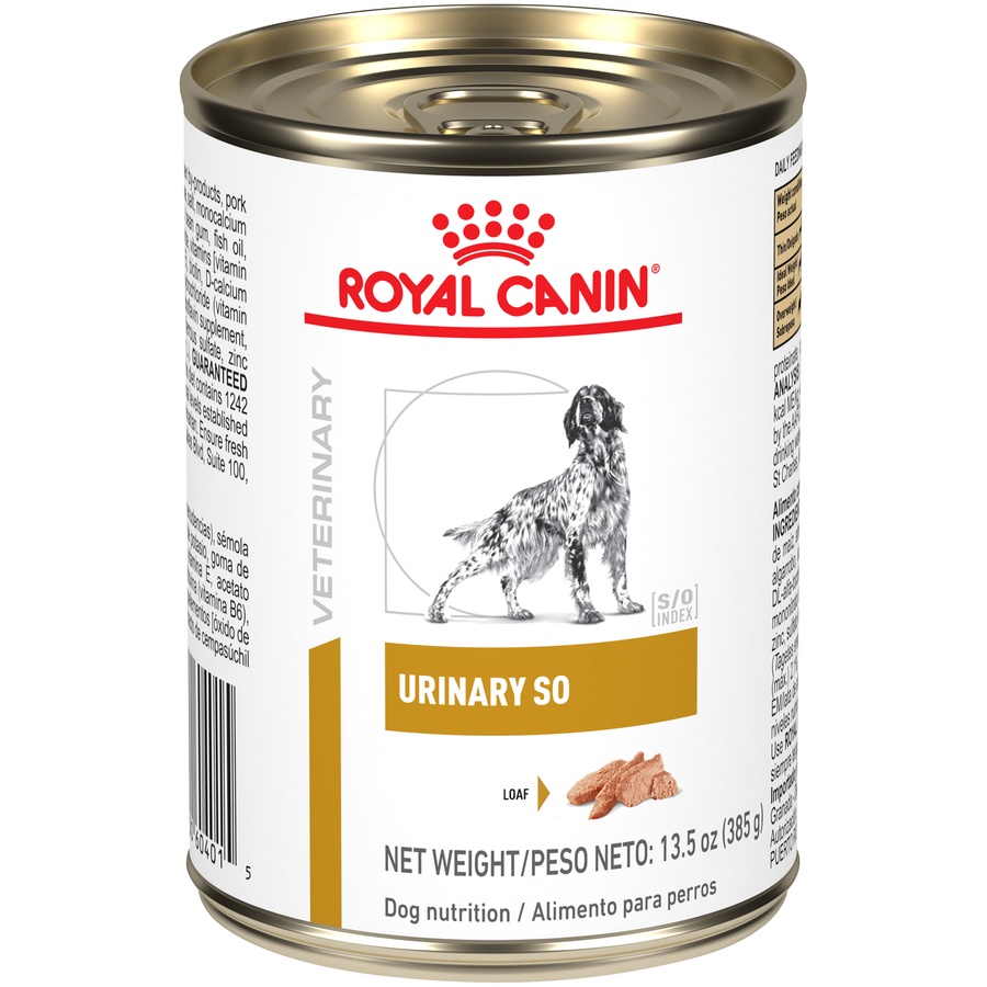 slide 1 of 7, Royal Canin Veterinary Diet Urinary SO Dog Food, 13.6 oz