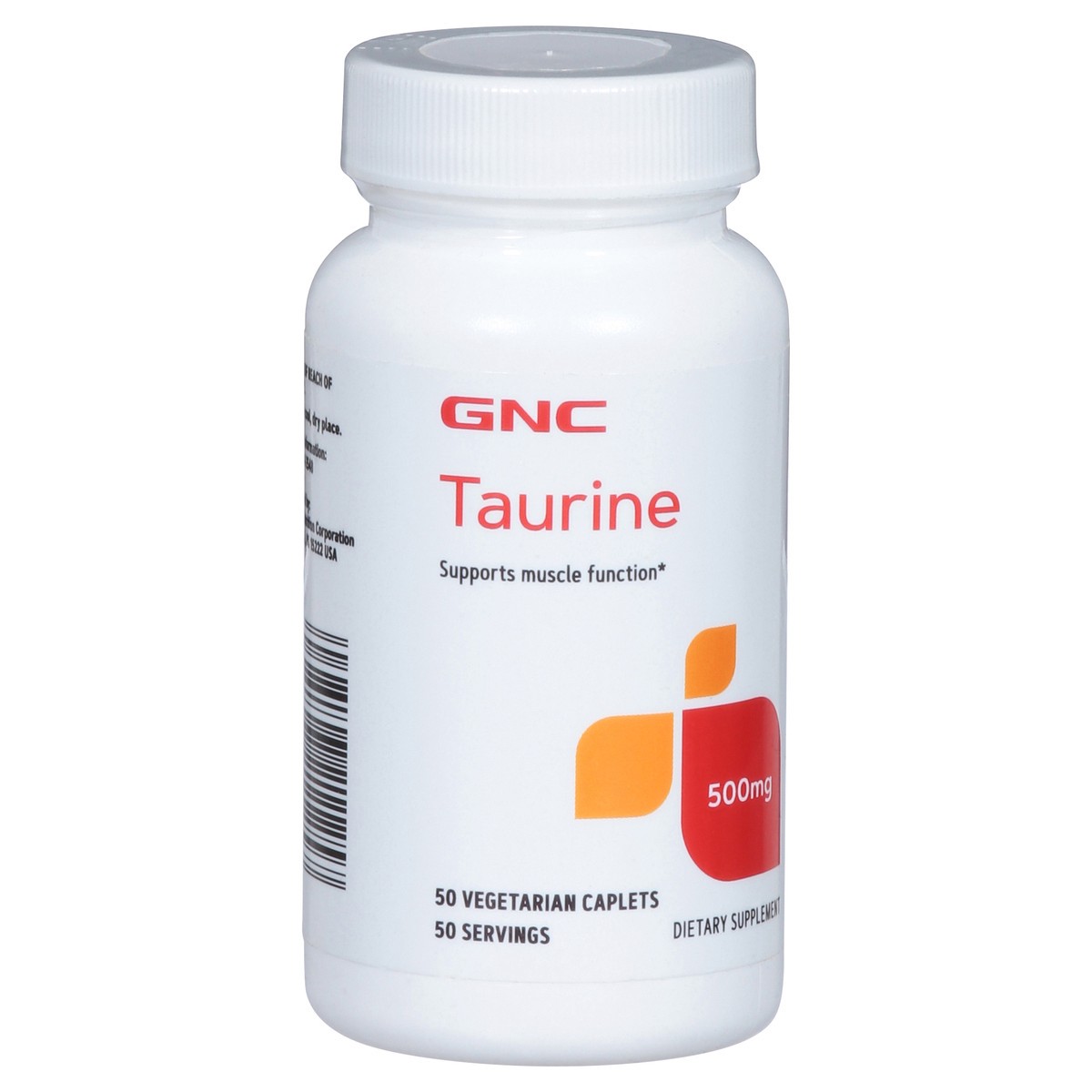 slide 2 of 9, GNC Taurine 500 mg, 50 ct