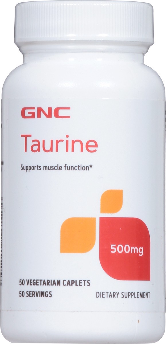 slide 6 of 9, GNC Taurine 500 mg, 50 ct