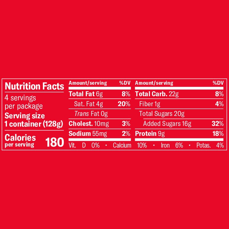 slide 4 of 5, Chobani Greek Chocolate Covered Strawberry Yogurt, 4 ct