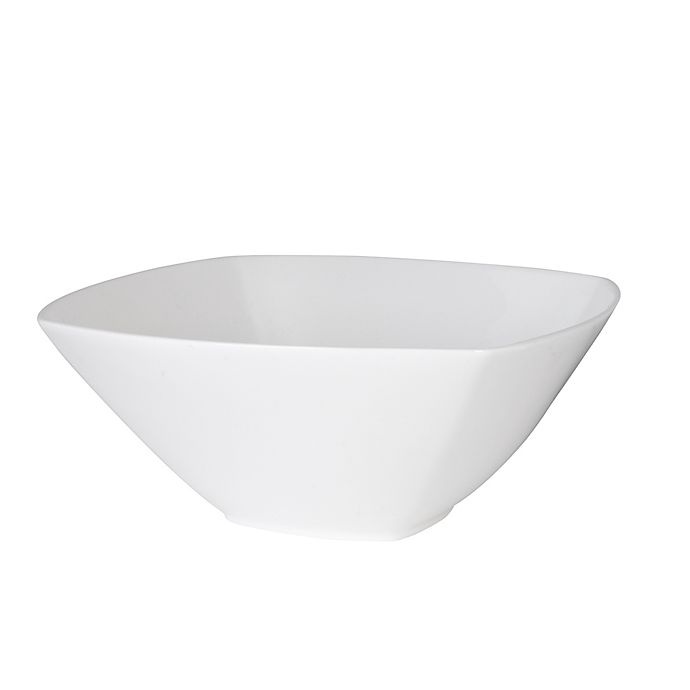 slide 1 of 2, Nevaeh White by Fitz and Floyd Square Serving Bowl, 10 in