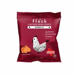 Flock Chicken Skin Crisps, Barbecue