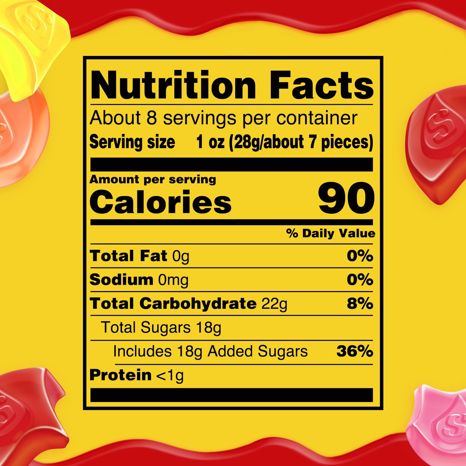 slide 5 of 8, STARBURST Originals Gummy Candy, Grab N Go, 8 oz Bag, 8 oz