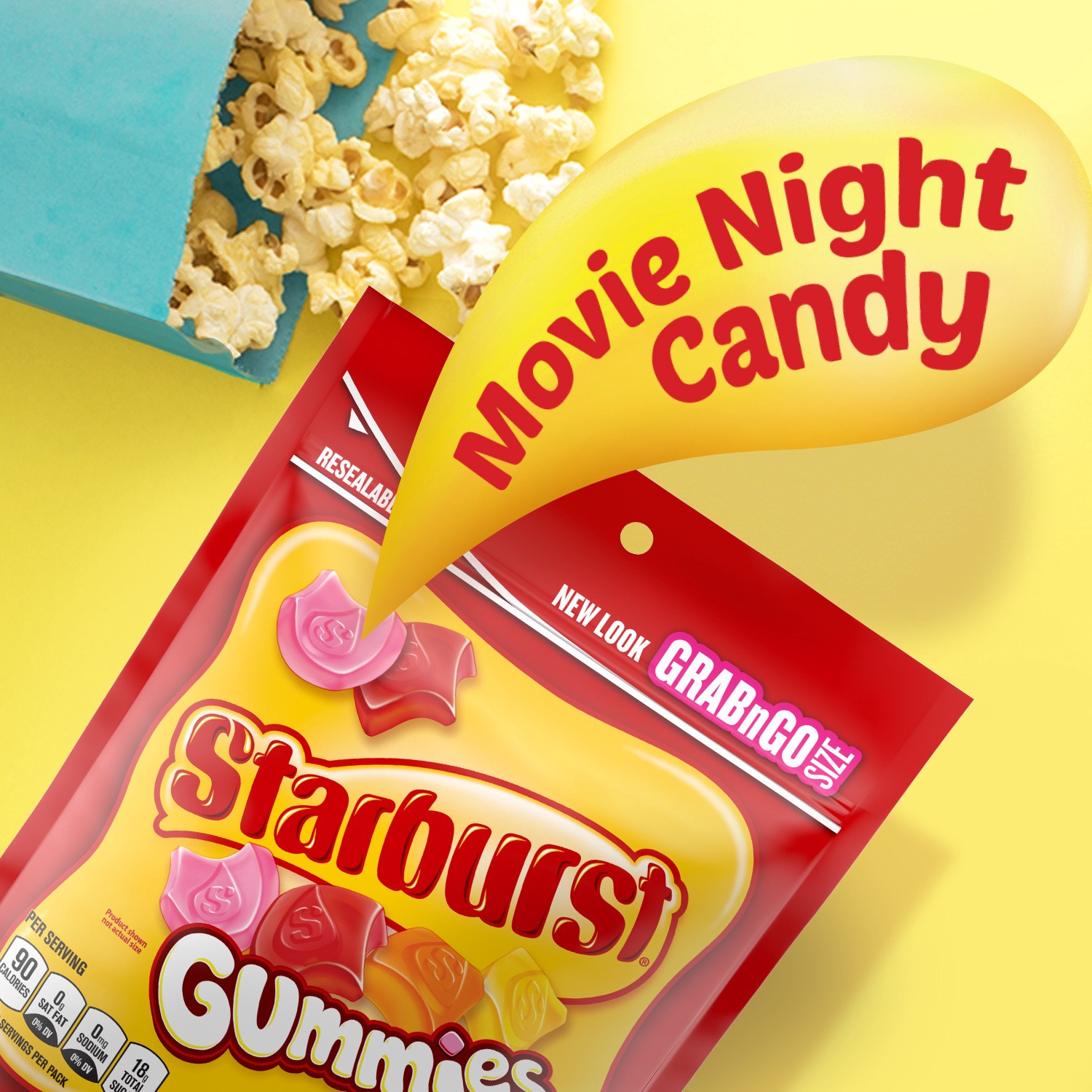 slide 6 of 8, STARBURST Originals Gummy Candy, Grab N Go, 8 oz Bag, 8 oz