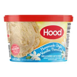 Hood Homemade Style Vanilla Ice Cream, 1.5 Quarts