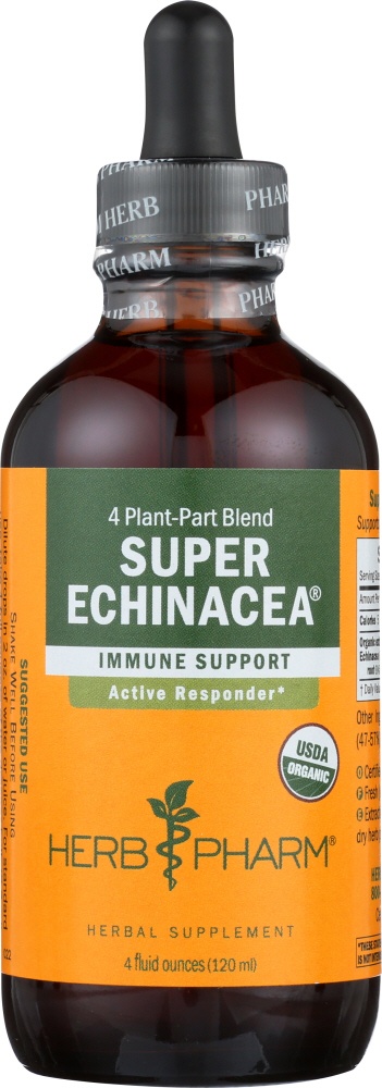 slide 1 of 1, Herb Pharm Organic Super Echinacea Extract, 4 oz