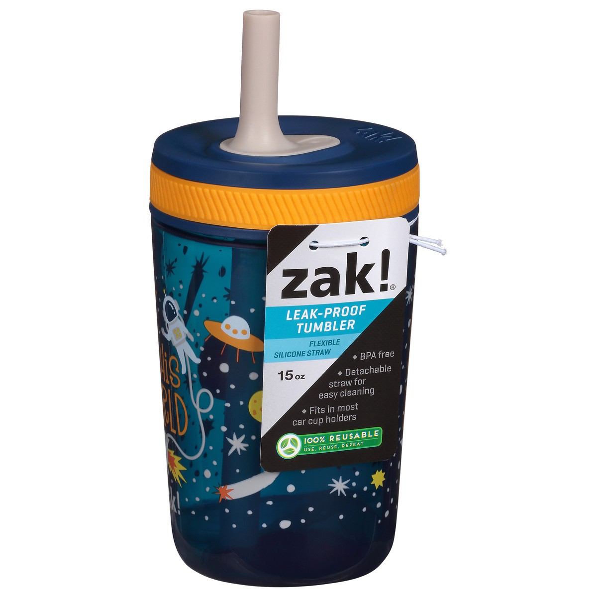 slide 11 of 11, Zak! Designs Space 15OZ Kelso Tumbler 1 ea, 1 ea