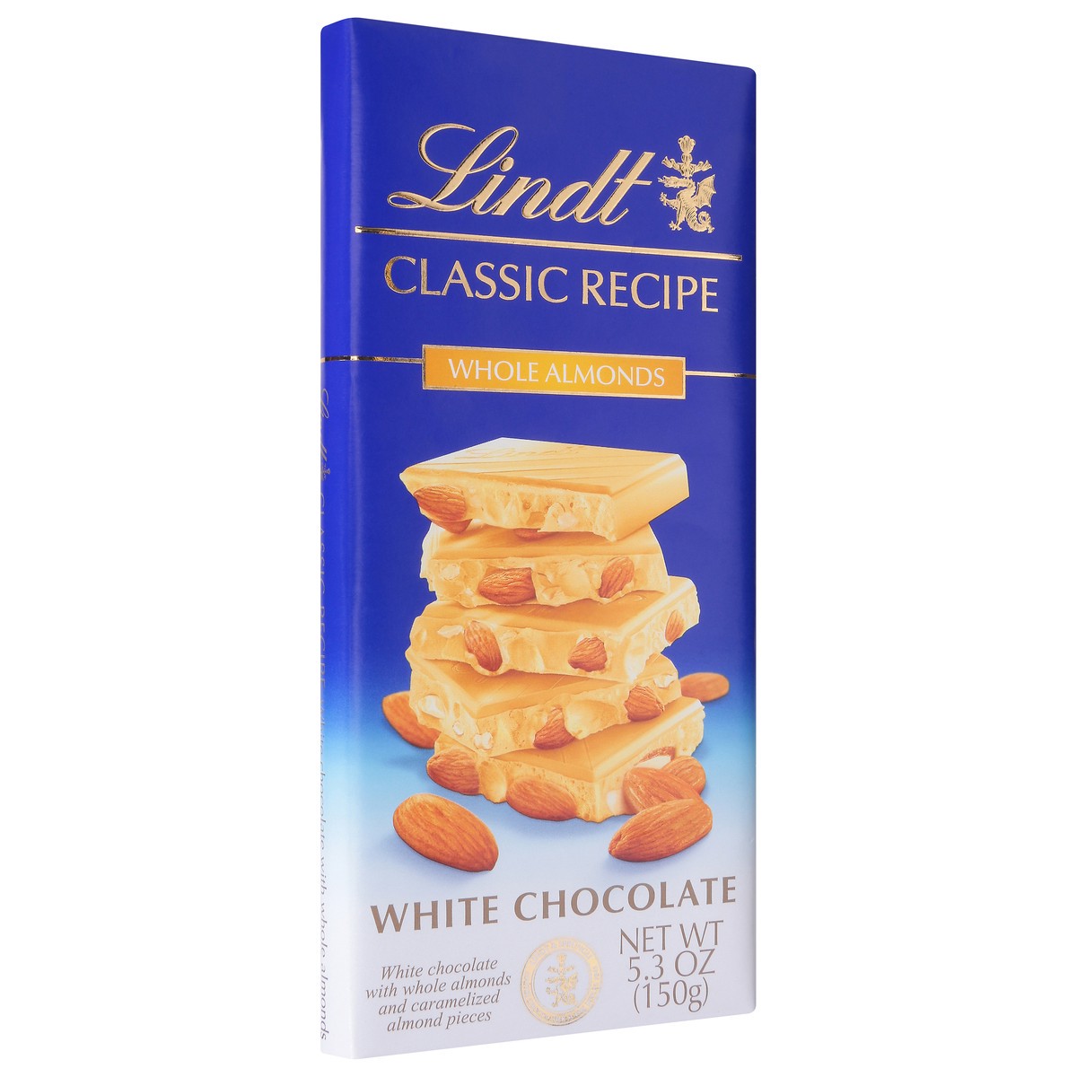 slide 9 of 9, Lindt Classic Recipe Whole Almonds White Chocolate 5.3 oz, 5.3 oz