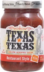 Texas-Texas Restaurant Style Medium Salsa 16 oz