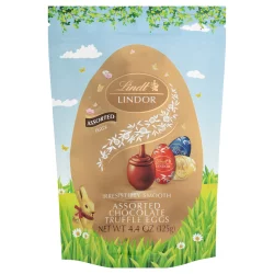 Lindt Lindor Assorted Egg Pouch - 4.4 oz