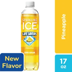 Sparkling Ice Strawberry 17 oz Bottle