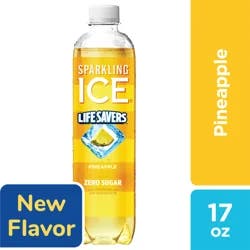 Sparkling Ice Strawberry 17 oz Bottle