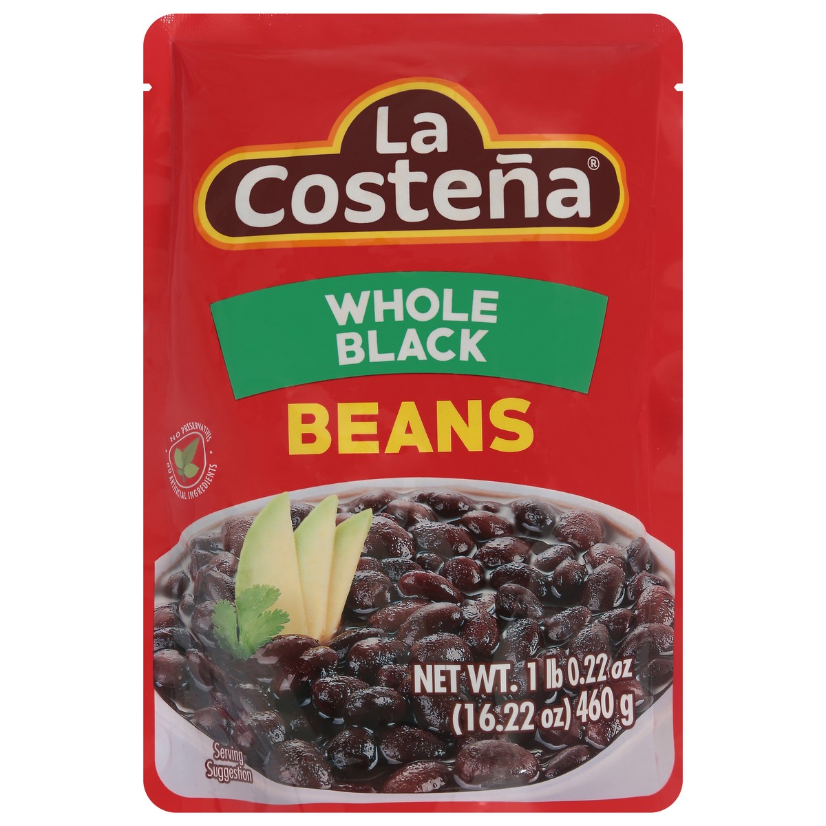 slide 1 of 12, La Costeña Whole Black Beans 16.22 oz, 1 ct