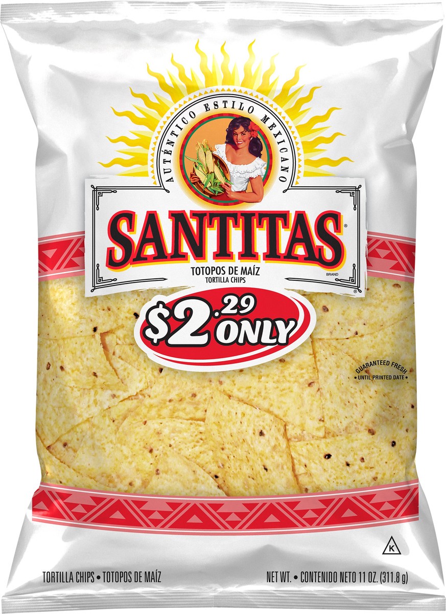 slide 8 of 8, Santitas Tortilla Chips 11 Oz, 11 oz