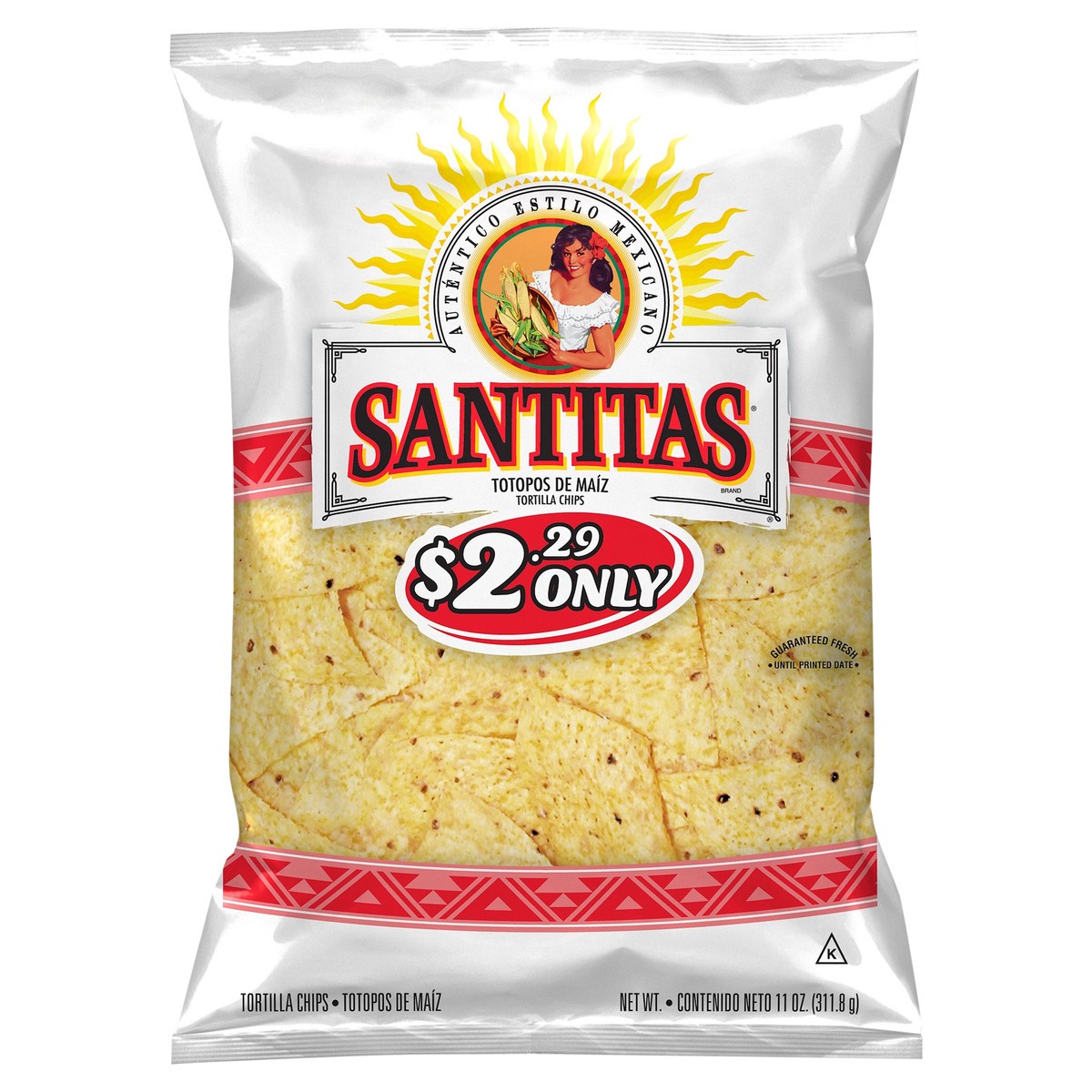 slide 6 of 8, Santitas Tortilla Chips 11 Oz, 11 oz