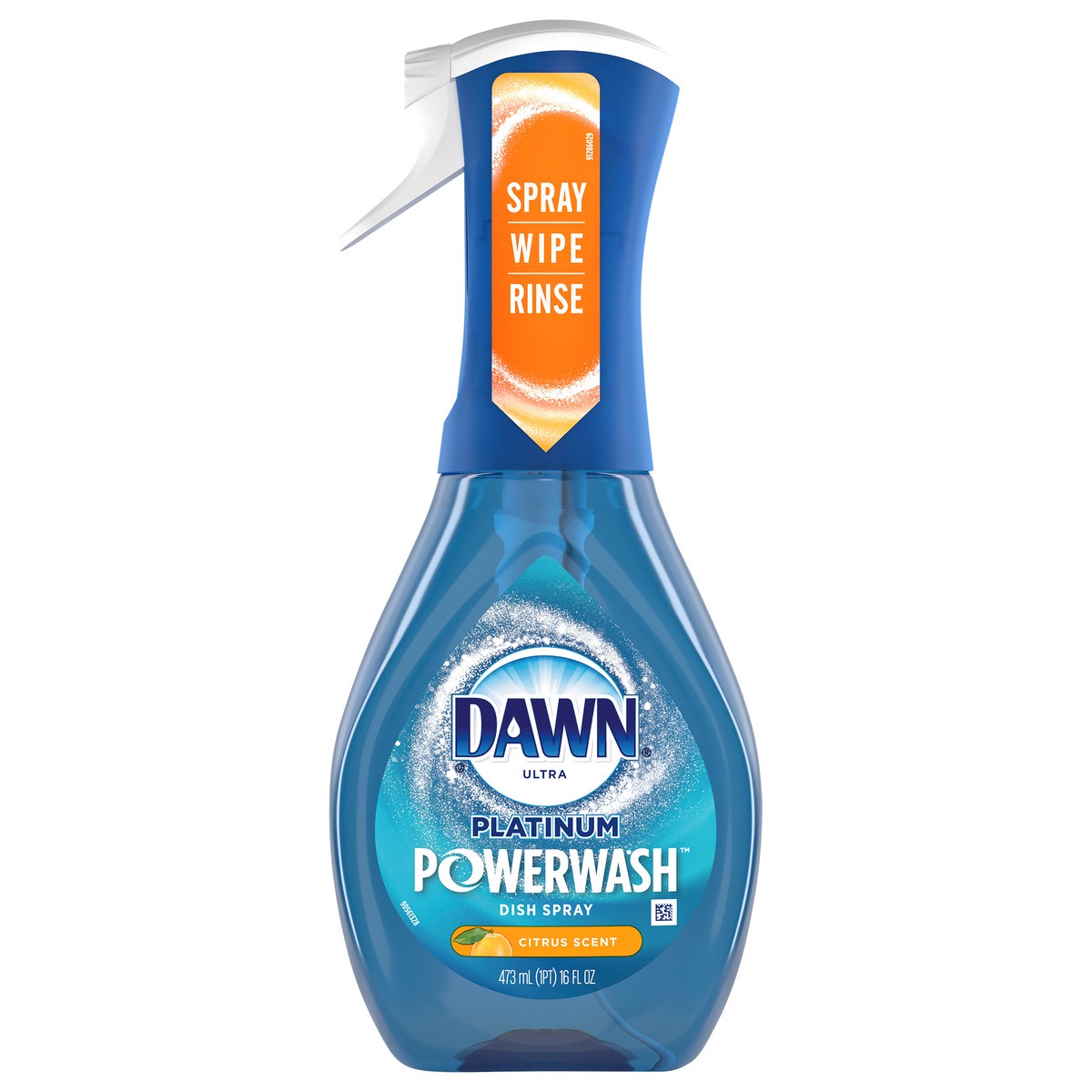 slide 1 of 5, Dawn Platinum Powerwash Dish Spray, Dish Soap, Citrus Scent, 16oz, 16 fl oz