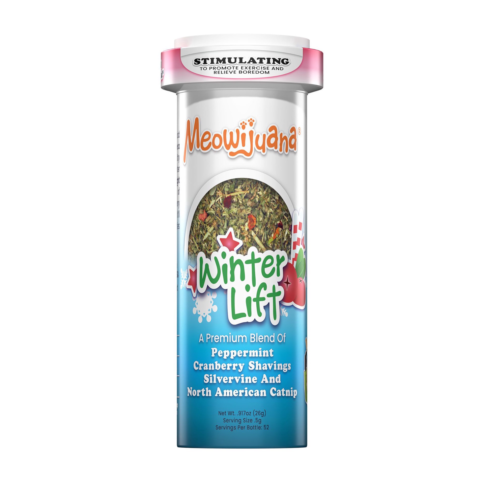 slide 1 of 1, Mwj-Winter Lift Catnip Canstr, 1 ct