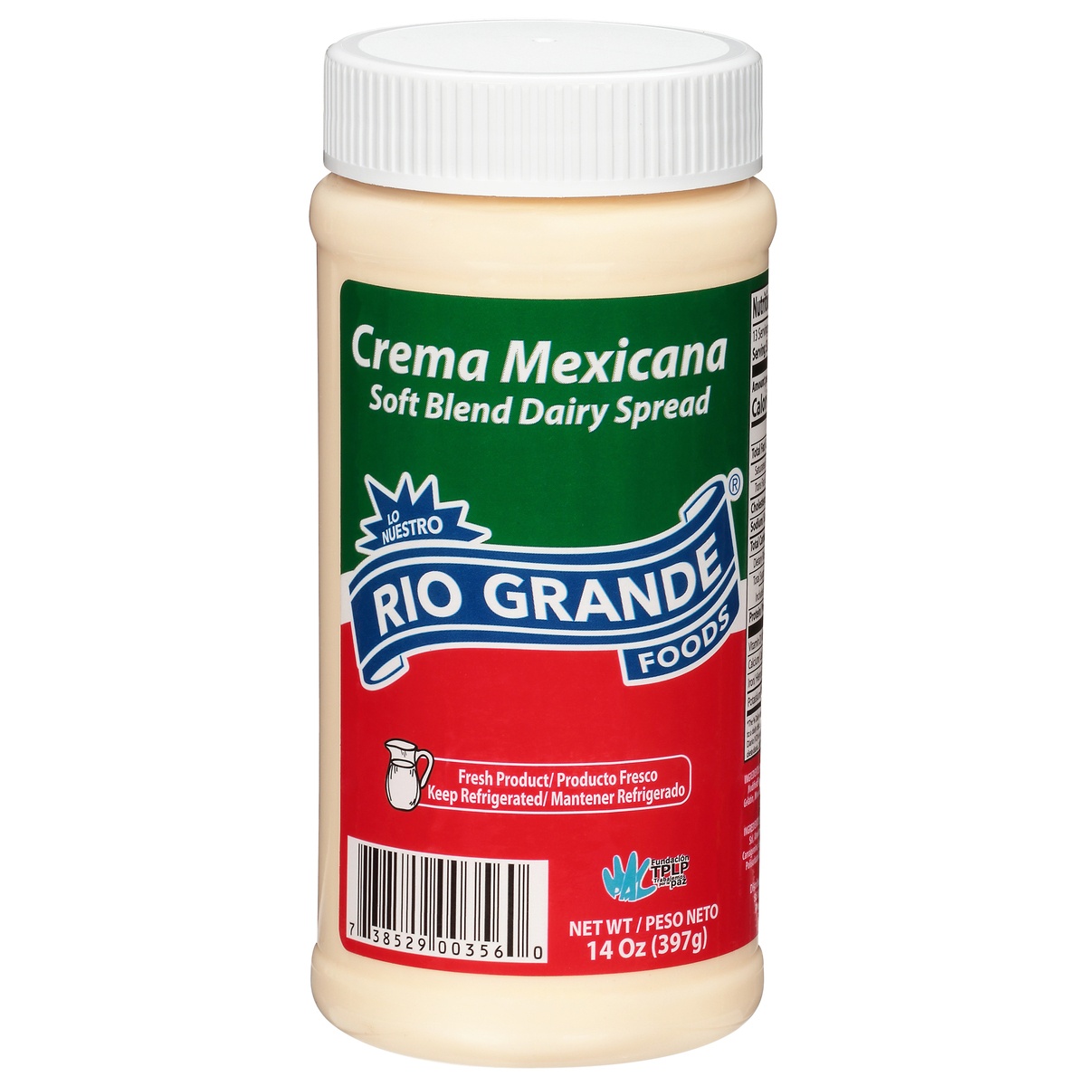 slide 1 of 1, Rio Grande Mexican Style Cream, 16 oz