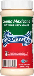 Rio Grande Crema Mexicana Soft Blend Dairy Spread 14 oz