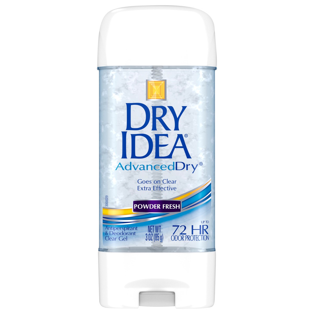 slide 2 of 11, Dry Idea Powder Fresh Antiperspirant Clear Gel, 3 oz, 3 oz