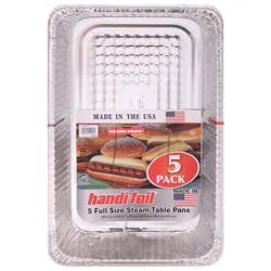 Handi-Foil Full Size Steam Table Pans 5 ea