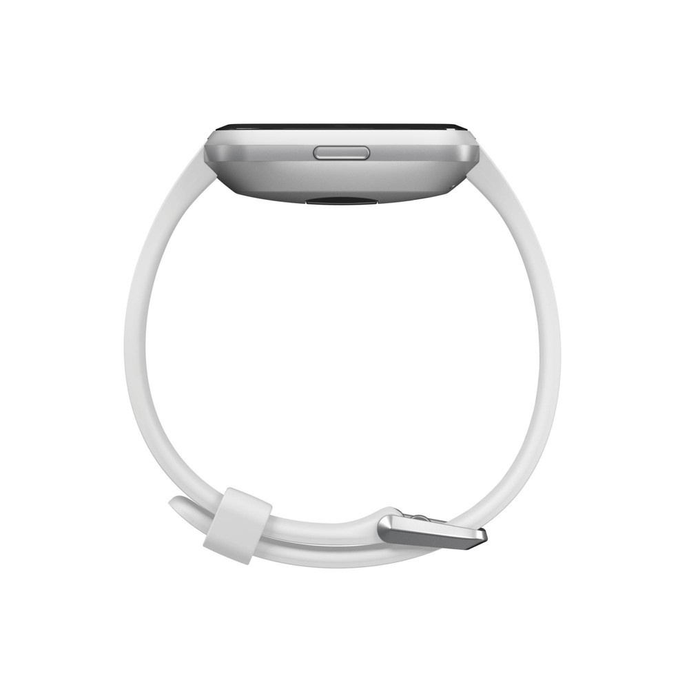 slide 4 of 6, Fitbit Versa Lite Smartwatch with Small Large Band - White, 1 ct