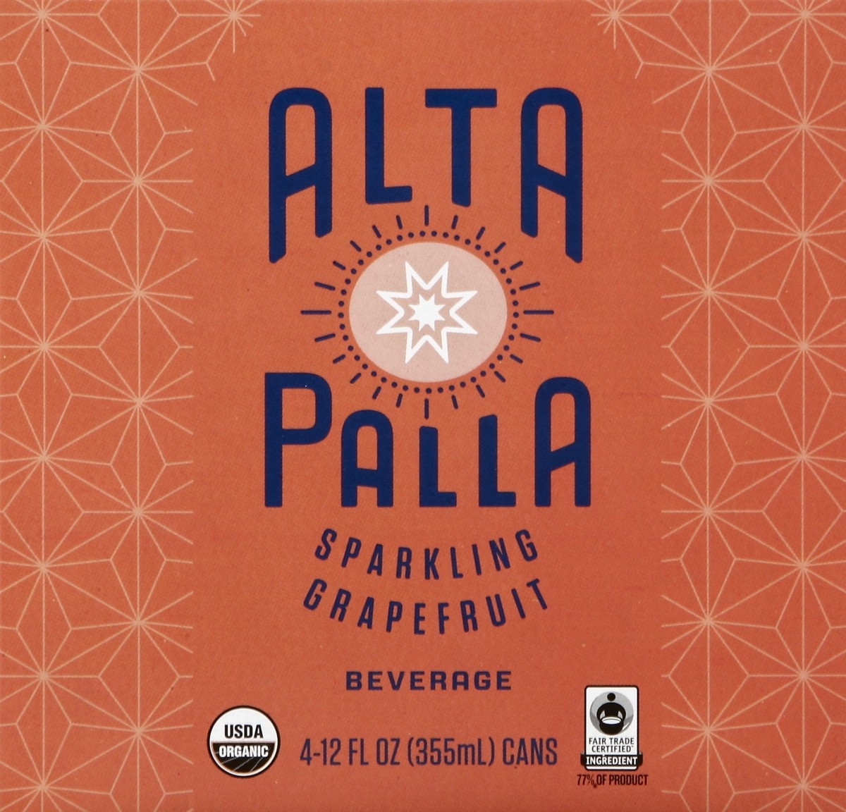 slide 6 of 6, Alta Palla Sparkling Beverage - 4 ct, 4 ct